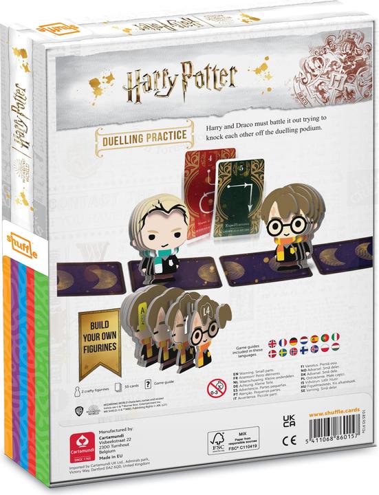 Actual product image ASS Altenburg 22584068 - Harry Potter Duelling Practice, card game, for 2 players, ages 5 and up (Czech)