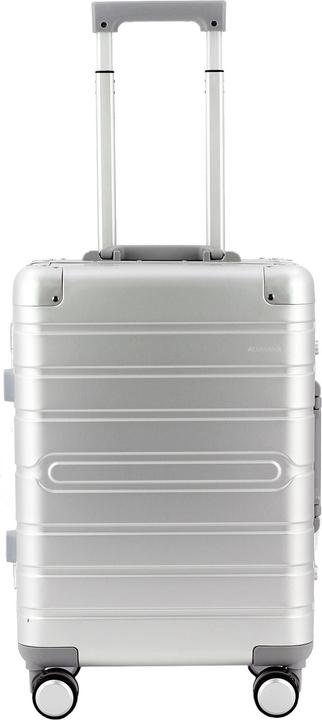 Alumaxx Reisetrolley, mit Vollalukoffer, silber (37 l, Handgepäck (bis 50l))