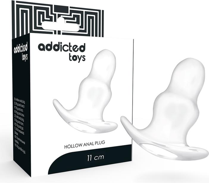 Actual product image Addicted toys Anal Plug with Hollow Tunnel