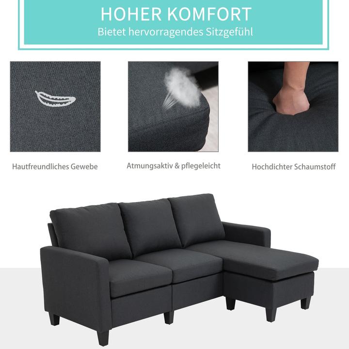 Produktbild Jamb Chaiselongue (3-Sitzer)