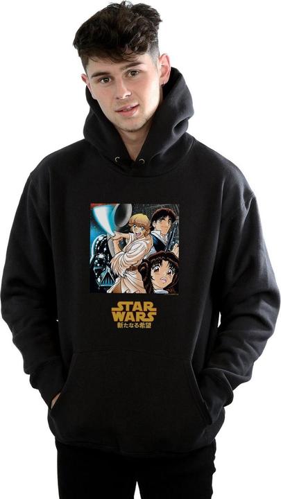 Immagine prodotto Star Wars Anime Poster Felpa con Cappuccio Uomo (XXL)