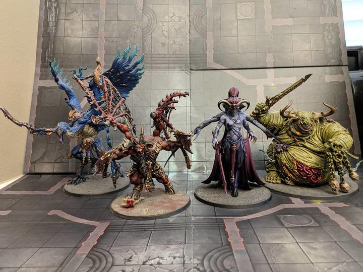 Image du produit Games Workshop Warhammer 40k & AoS - Daemons of Slaanesh Keeper of Secrets (Matières plastiques)