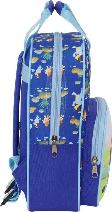 Actual product image Bluey school rucksack navy blue 20 x 28 x 8 cm