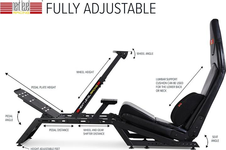 Actual product image Next Level Racing FGT Cockpit NLR-S010