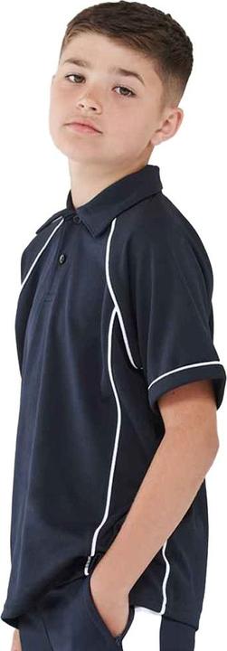 Actual product image Finden & Hales Childrens/Kids Performance Contrast Piping Polo Shirt (128)
