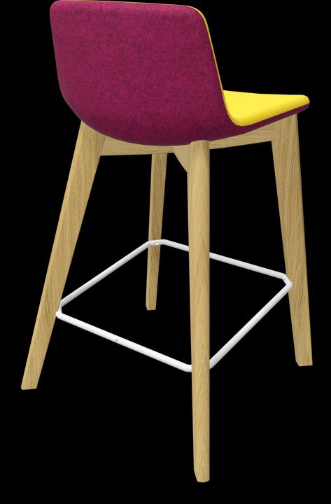 Actual product image Narbutas Twist & Sit Bar Stool