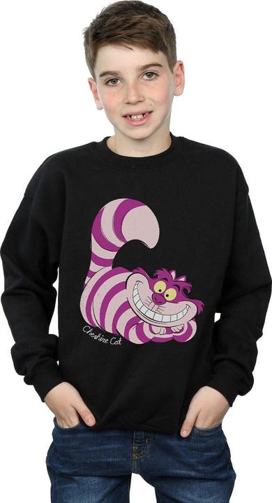 Produktbild Disney Alice im Wunderland Sweatshirt Jungen mit Grinsekatze (140, 146)