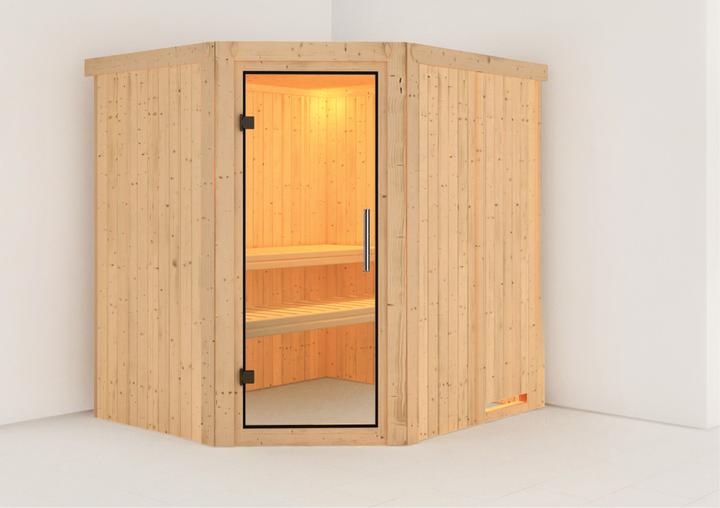 Actual product image Karibu Lilja without roof rim (Without oven)