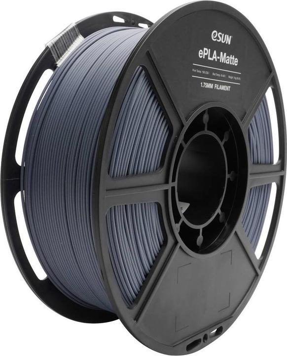 eSUN Filamento ePLA (PLA, 1.75 mm, 1000 g, Grigio)
