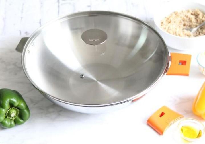 Produktbild Cristel Casteline Wok (24 cm, Wok Pfanne, Edelstahl)
