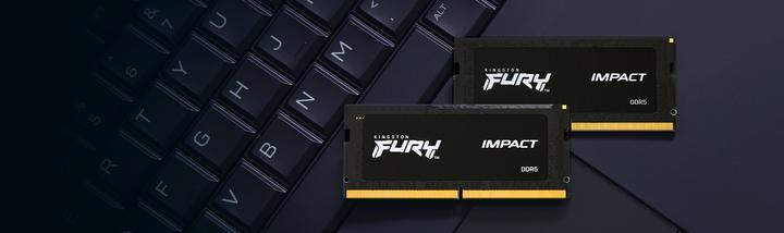 Immagine prodotto Kingston FURY Impact (2 x 8GB, 4800 MHz, RAM DDR5, SO-DIMM)