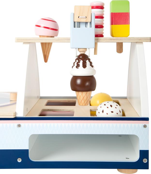 Actual product image small foot Ice cream counter fresh