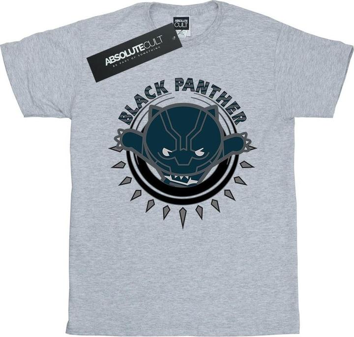 Image du produit - T-shirt KAWAII BLACK PANTHER POUNCE - Garçon (116)