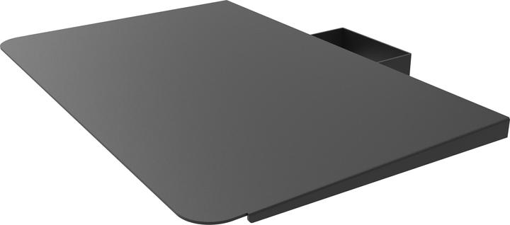 Produktbild Multibrackets Audio-Video Tablar, Metall, schwarz, max 10kg