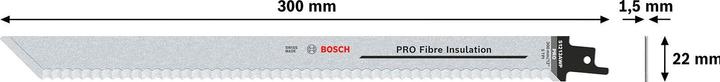Productafbeelding Bosch Professional Zubehör PRO Vezelisolatie S1213AWP blad