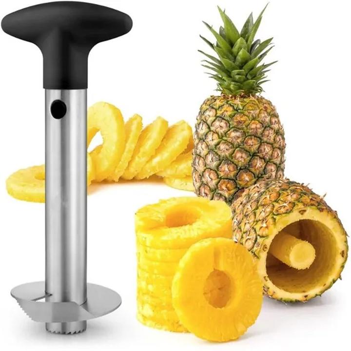 Immagine prodotto ASMI Taglia ananas in acciaio inossidabile, affetta ananas nero