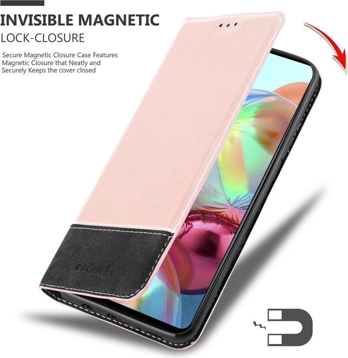 Produktbild Cadorabo X-Wallet Kunstlederkombi Hülle (Samsung Galaxy A71)