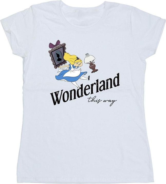 Disney Alice In Wonderland This Way TShirt (M)