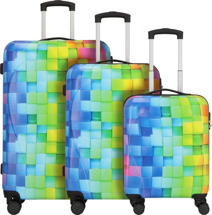 Produktbild Nowi Santa Cruz 4 Rollen Kofferset 3-teilig (206 l, XL (ab 115l))