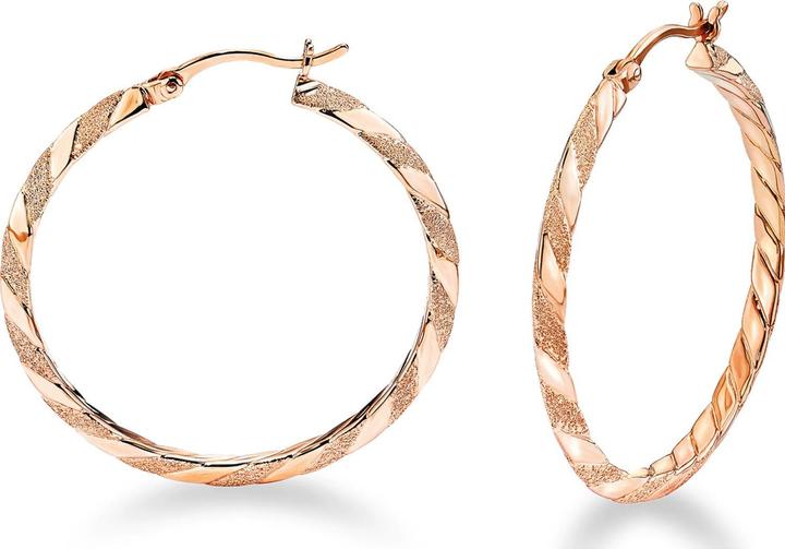 Image du produit Amor Ces boucles d'oreilles à la mode sont fabriquées en argent sterling 925 (Argent)