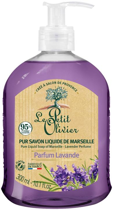 Actual product image Le Petit Olivier Liquid soap Lavande 300 ml (Liquid soap, 300 ml)