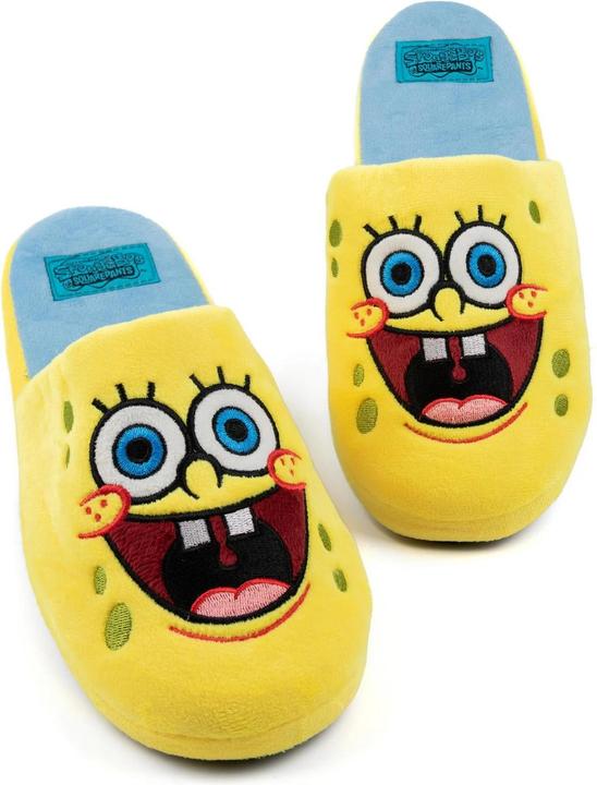 Immagine prodotto Spongebob Squarepants Pantofole unisex per adulti a contrasto (44.5)