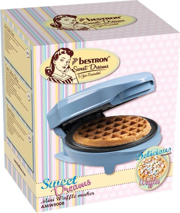 Actual product image Bestron Mini Waffle Iron