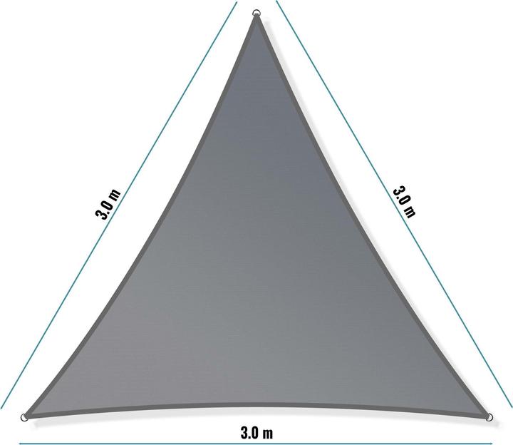 Immagine prodotto Toboli Tenda da sole (300 x 300 cm)