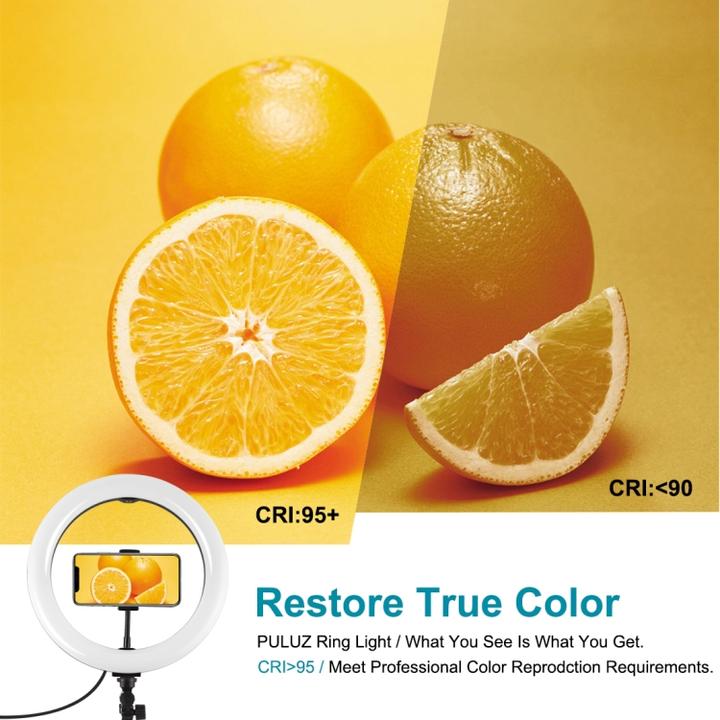 Produktbild Puluz Schreibtisch Ringlicht 27 (Ringleuchte)