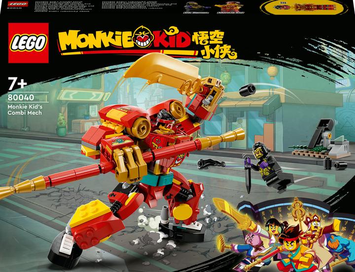 Image du produit LEGO Monkie Kid Combi-Mech (80040, LEGO Monkie Kid)