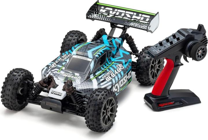 Immagine prodotto Kyosho Buggy Inferno Neo 4.0 Bianco, ARTR, 1:8 (ARR Quasi lettura a corredo)