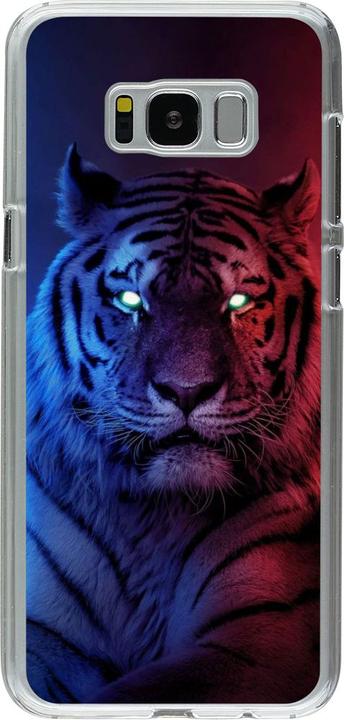 Immagine prodotto PhoneLook Manica trasparente Tiger Blue Red (Samsung Galaxy S8+)