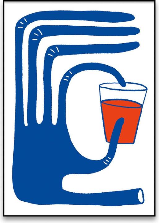 Produktbild Plakativ Glas Poster A2 (59.4 x 42 cm)