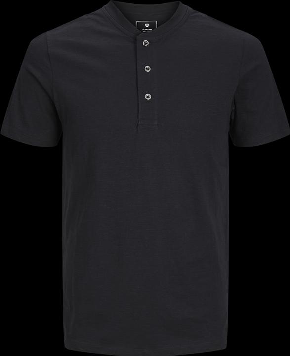 Immagine prodotto Jack & Jones T-shirt monocolore con colletto da nonno (M)