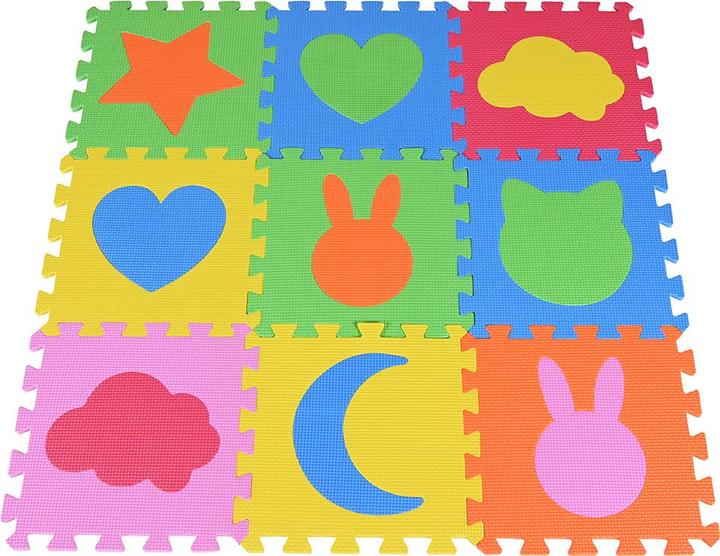 Produktbild Knorrtoys Puzzlematte - „Formen“ /9-tlg./30cm (30 x 31.5 x 30 cm)