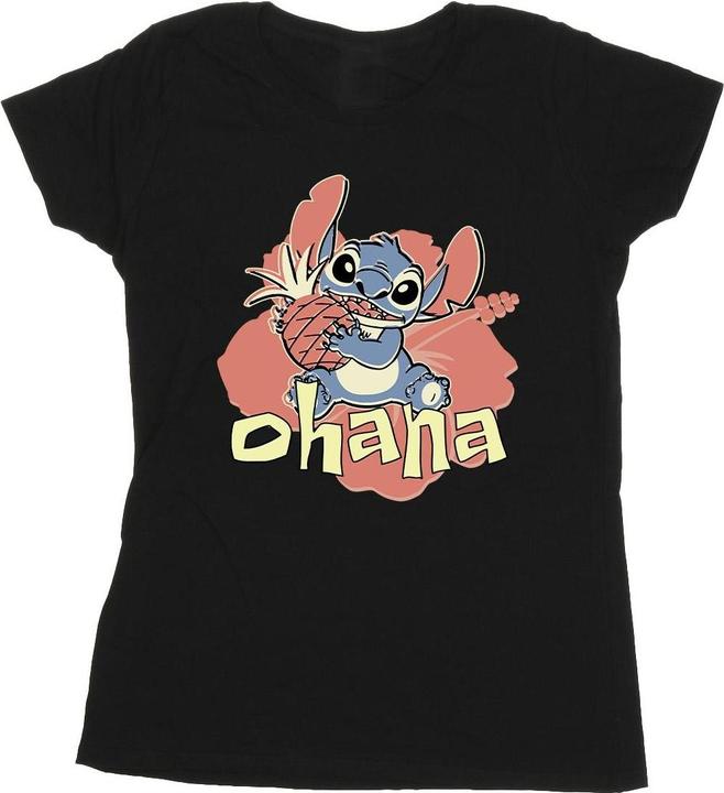 Disney Lilo And Stitch Ohana Pineapple TShirt (M)