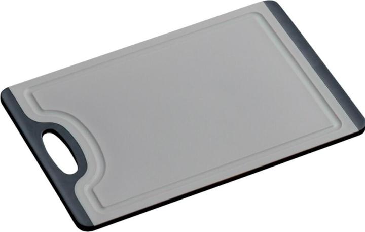 Actual product image Kesper Schneidebrett Kunststoff grau Rutsch-Stopp, 29,5 x 19,5 cm