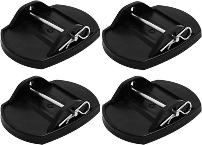 Produktbild ProPlus Stützplatten mit Metallstift Set von 4 Stück