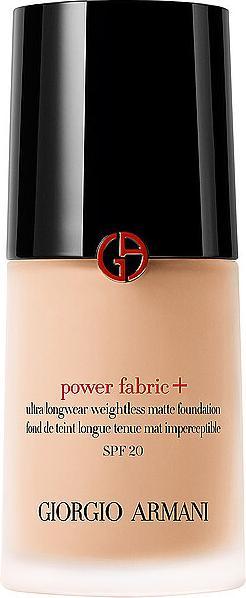 Giorgio Armani Matt Makeup Power Fabric + ( Ultra Longwear Weightless Matte Foundation) 30 ml - (Camel)