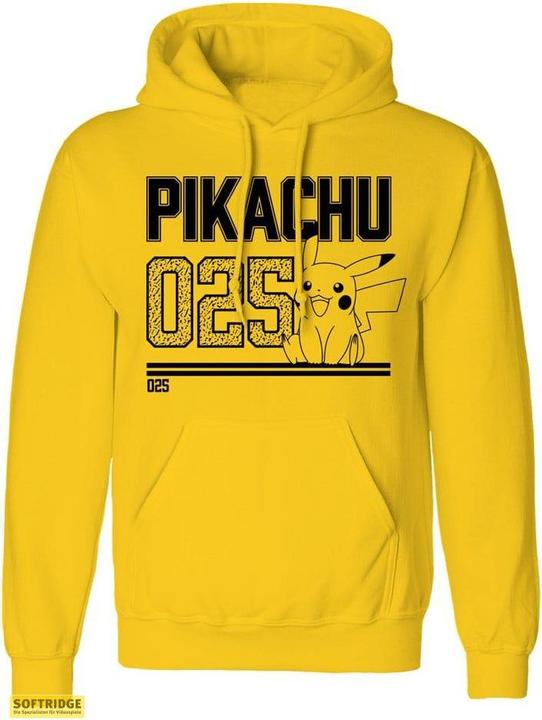 Heroes Inc Maglia Pokemon con cappuccio Pikachu Line Art (XL) (XL)