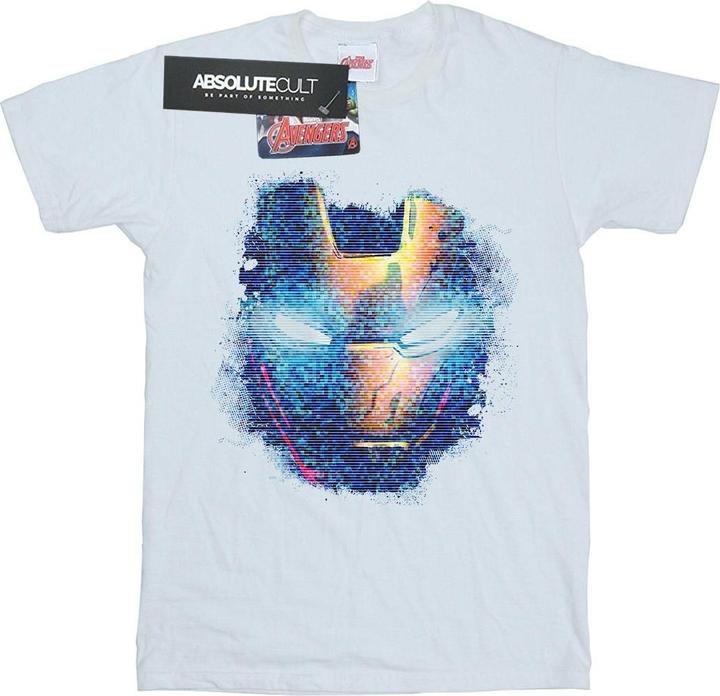 Produktbild Iron Man Distressed Head TShirt (L)