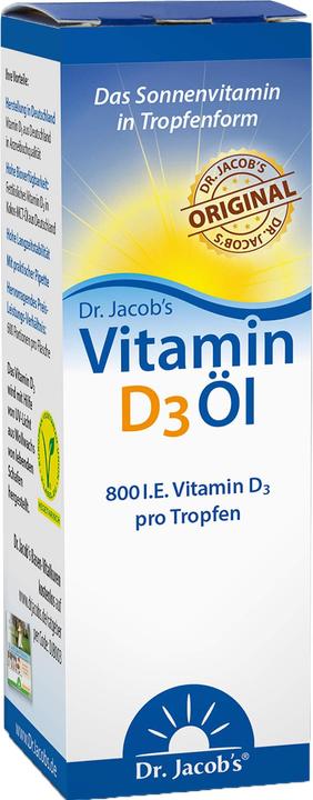 Produktbild Dr. Jacob's Vitamin D3 Öl (1 Stück, Tropfen, 70 g)