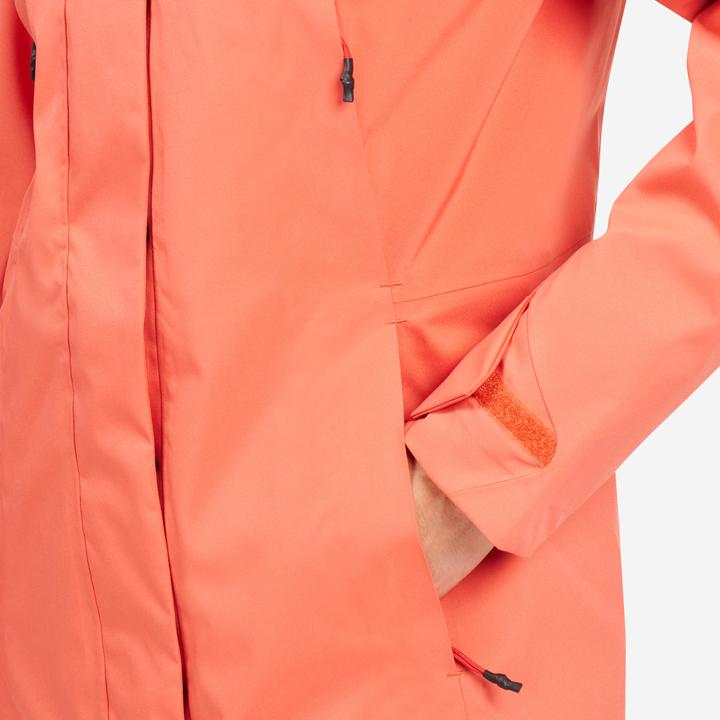 Produktbild Tribord Women’s long waterproof raincoat - Sailing 500 brick (3XL)