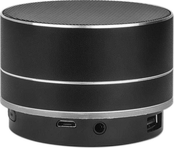 Produktbild Manhattan Metallic LED-Bluetooth®-Lautsprecher (5 h, Batteriebetrieb)