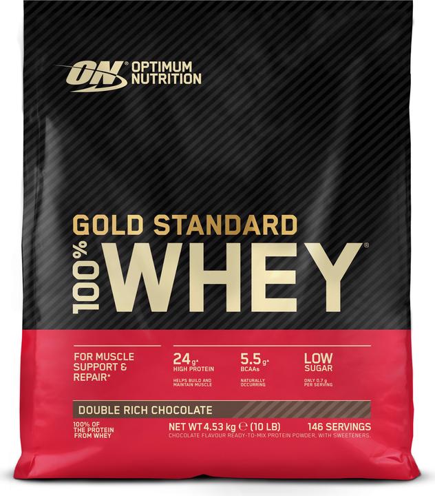 Actual product image Optimum Nutrition Gold Standard 100% Whey (Chocolate, 1 pcs., 4530 g)