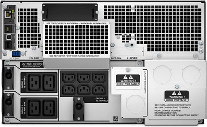 Image du produit APC Usv Surtsrt10krmxli, 10000w (10000 VA, 10000 W, Double convertisseur en ligne Onduleur)
