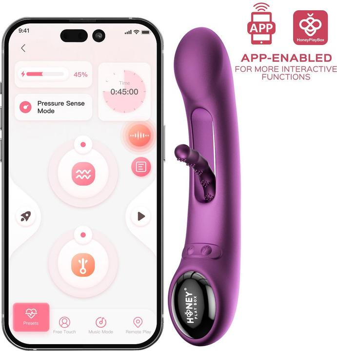 Immagine prodotto Honey Play Box HoneyPlayBox TempoDrucksensor Appgesteuerter Kinky Finger Tapping GPun