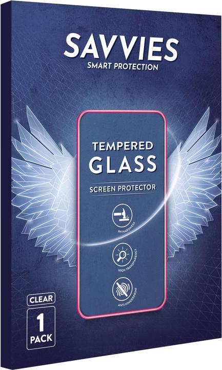 Actual product image Savvies Tempered Glass (1 Piece, Apple iPhone 13 Pro Max)