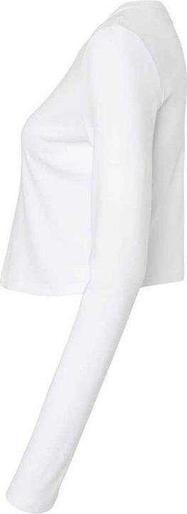 Actual product image Bella Canvas Womens/Ladies Micro-Rib Long-Sleeved T-Shirt (M)