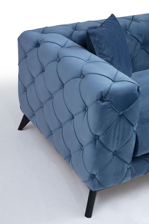 Actual product image Atelier del Sofa Navy (2 person sofa)
